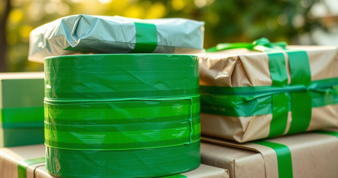 Fita para Arquear Verde: Escolha Ideal para Embalagens Sustentáveis Fita para Arquear Verde: Escolha Ideal para Embalagens Sustentáveis