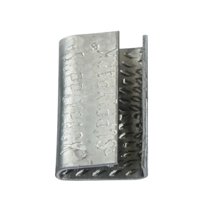Selo metalico galvanizado para fita pet 16mm