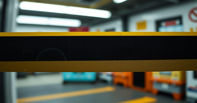 Fita zebrada adesiva é a solução ideal para sinalização e segurança em diversos ambientes Fita zebrada adesiva é a solução ideal para sinalização e segurança em diversos ambientes