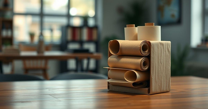 Suporte para Bobina de Papel Kraft: Como Escolher o Ideal para Suas Necessidades Suporte para Bobina de Papel Kraft: Como Escolher o Ideal para Suas Necessidades
