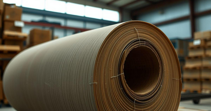 Bobina de Papelão Ondulado 100m como Solução Eficiente para Embalagens Bobina de Papelão Ondulado 100m como Solução Eficiente para Embalagens