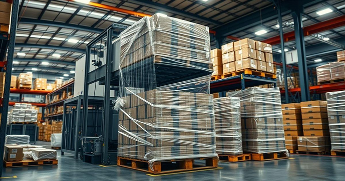 Paletizadora filme stretch otimiza sua linha de produção Paletizadora filme stretch otimiza sua linha de produção