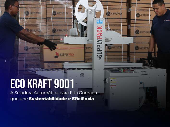Eco Kraft 9001: A Seladora Automática para Fita Gomada que Une Sustentabilidade e Eficiência